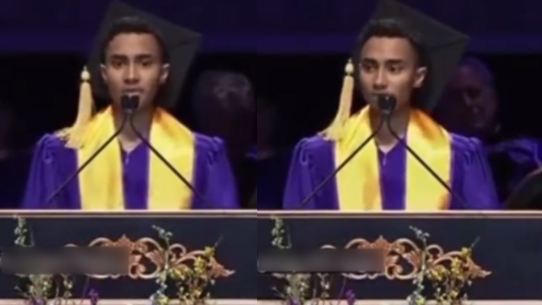 NYU valedictorian denounces Gaza genocide in speech; university withholds diploma