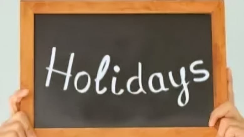 Holiday declared on May 28