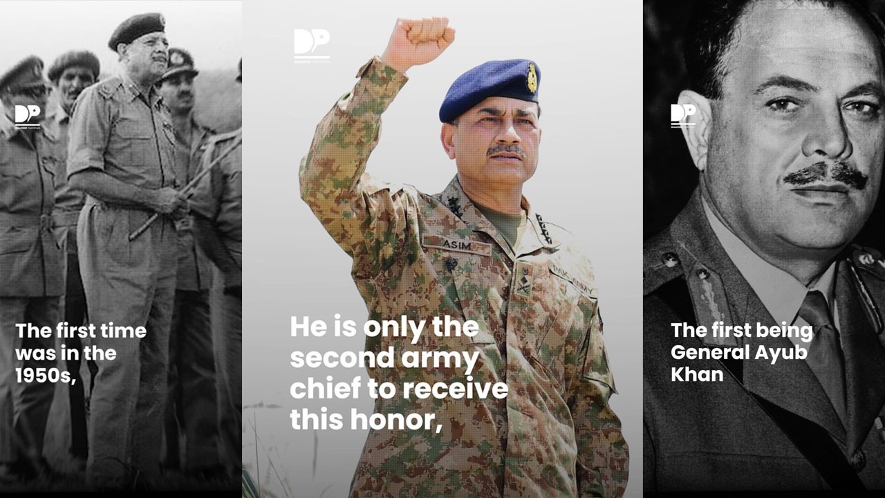 COAS Asim Munir Promoted to Rank of Field Marsha