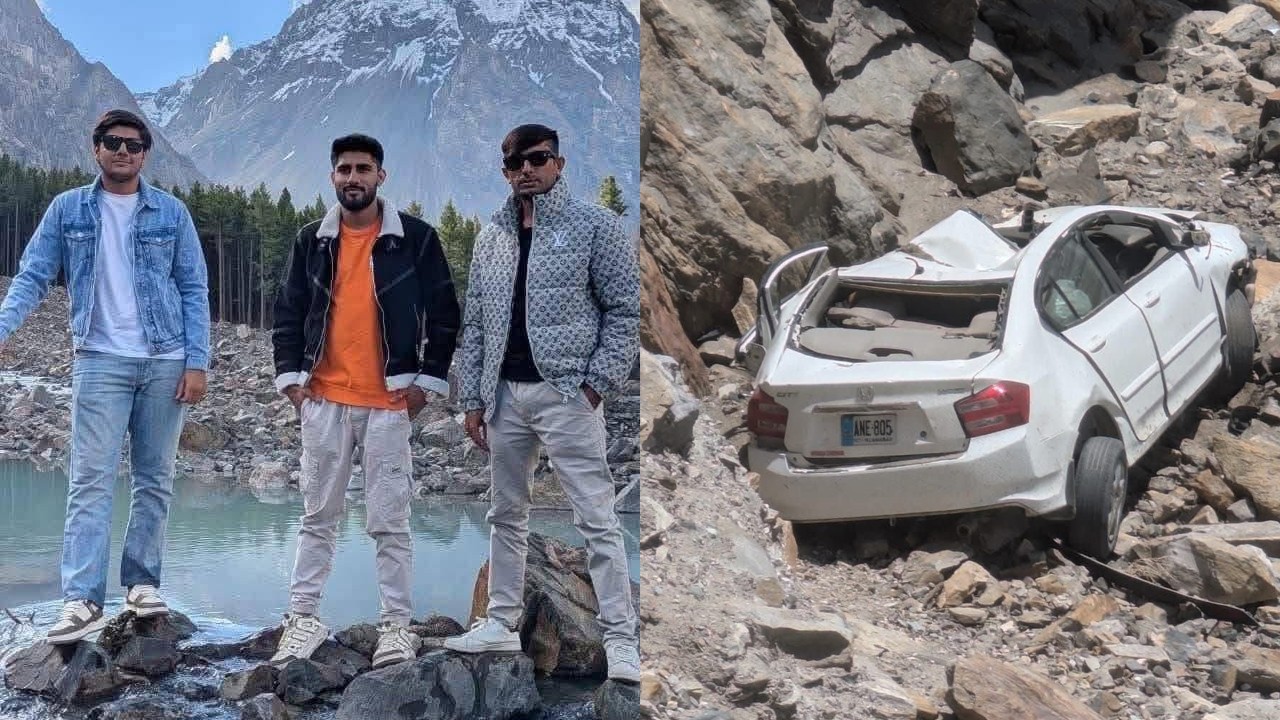 Bodies of four missing Gujrat tourists found after car crash in Gilgit-Baltistan