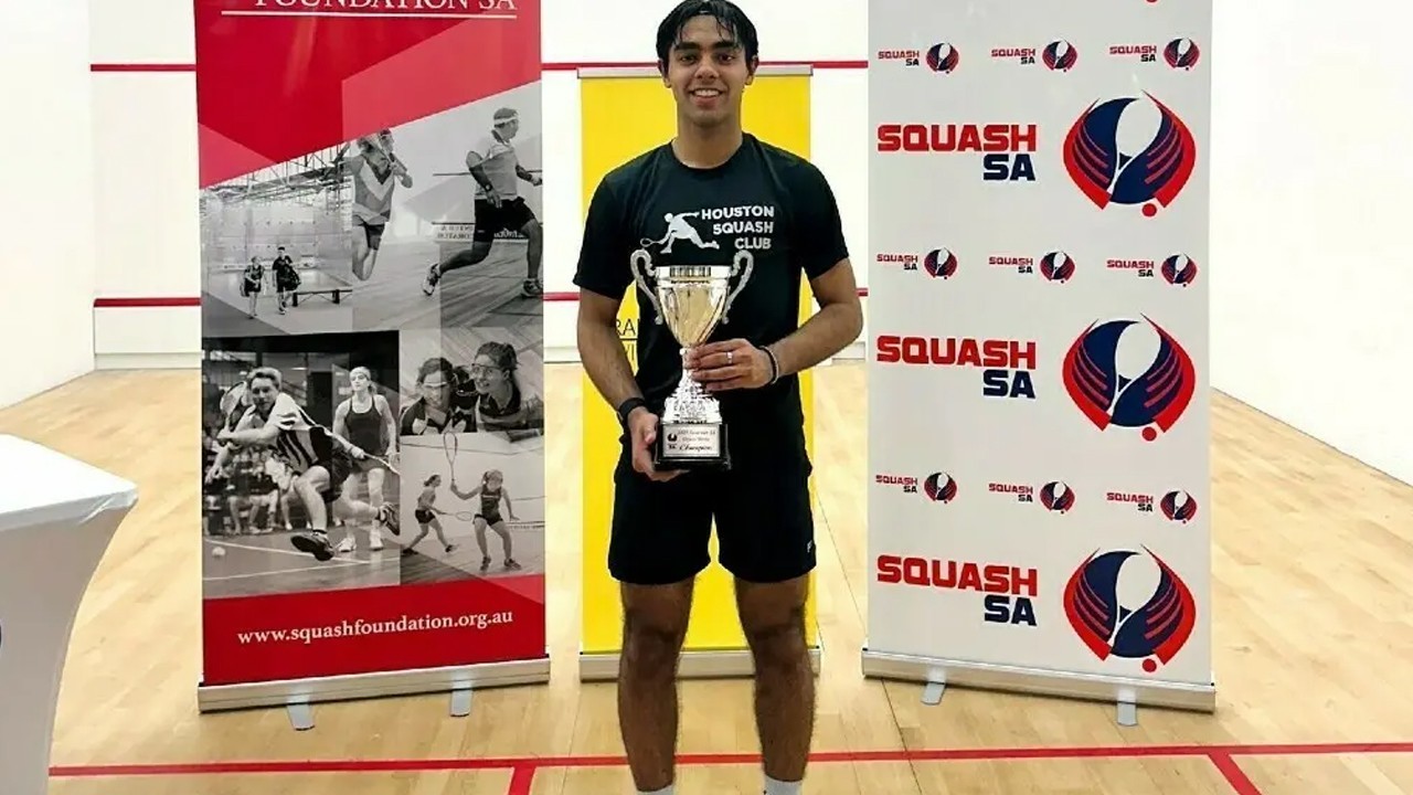 Pakistan’s Ashab Irfan grabs South Australian Open Squash Championship