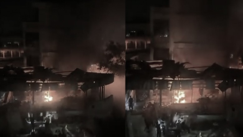 Palestinians burned alive after Israeli attack on Gaza school shelter