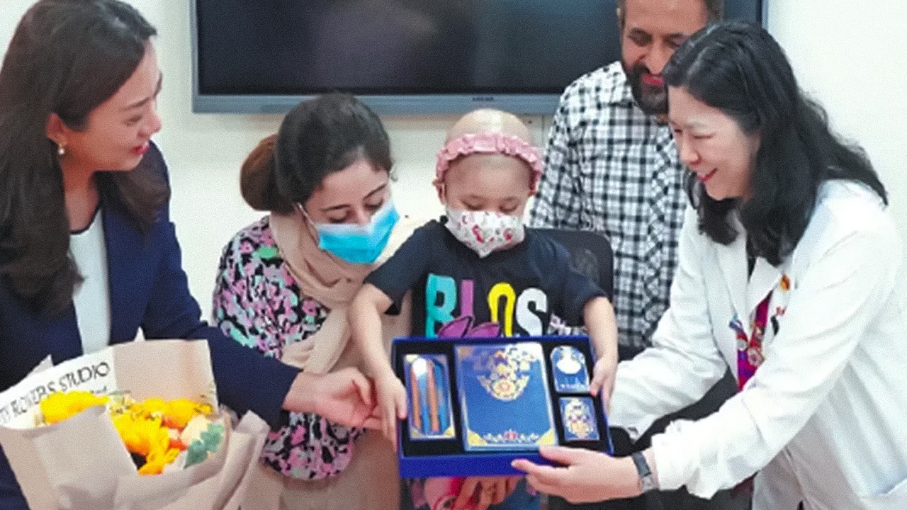Four-year-old Pakistani girl cured of thalassemia in China