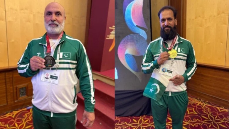 Pakistani weightlifters secure gold and bronze at Asian Masters Championship in Doha