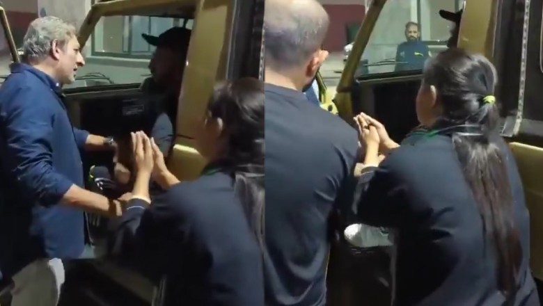 Karachi: Influential man assaults biker in front of his family after minor accident