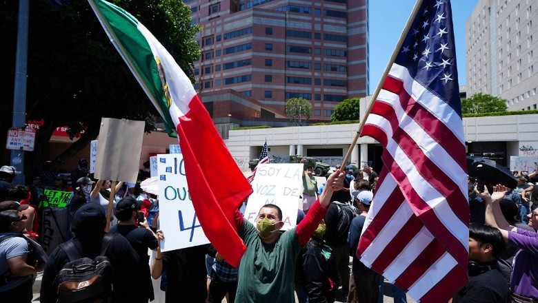 US: Downtown LA under curfew as immigration protests spread nationwide