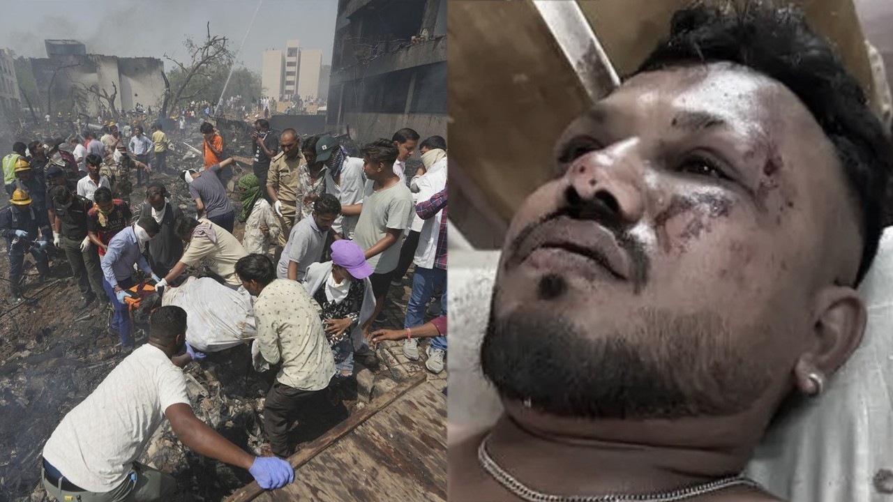 Miracle escape: Sole passenger in seat 11A survives Air India crash