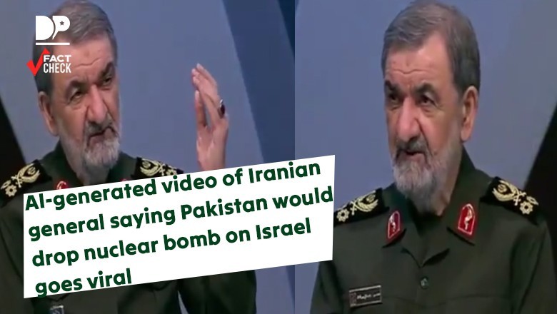 Fact-check: AI-generated video of Iranian general saying Pakistan would drop nuclear bomb on Israel goes viral