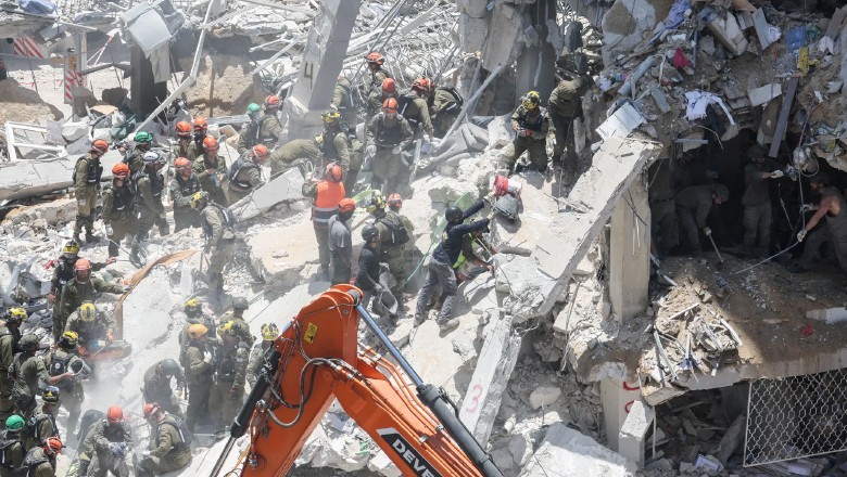 "We are on the way to victory," says Netanyahu amid Iranian attacks