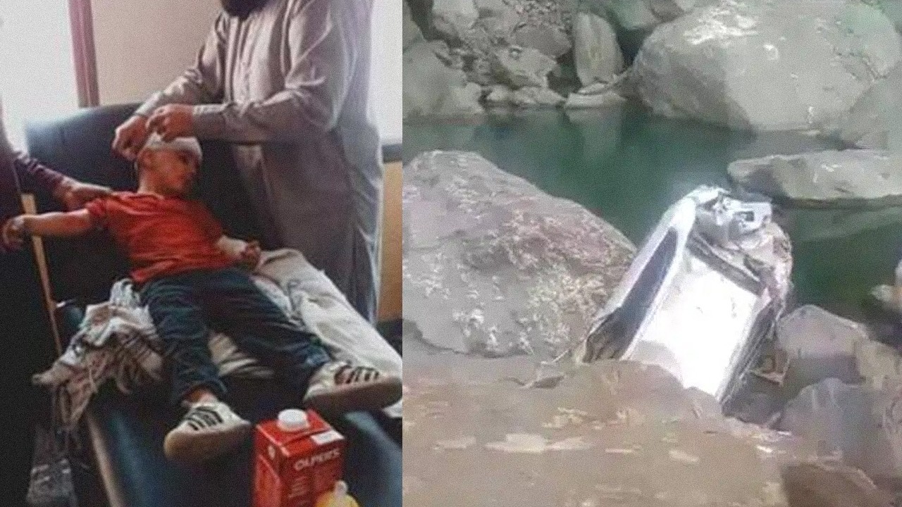 Child miraculously survives as parents die after car plunges into 300-ft ravine in Kaghan