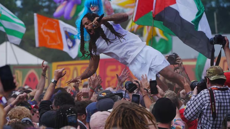 Glastonbury artists under investigation for anti-Israel chants during performances