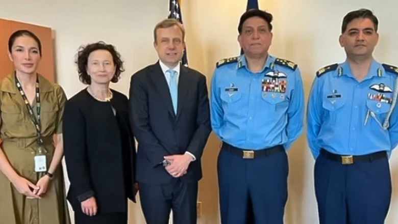 PAF Chief Babar Sidhu meets top American officials at Pentagon in historic US visit