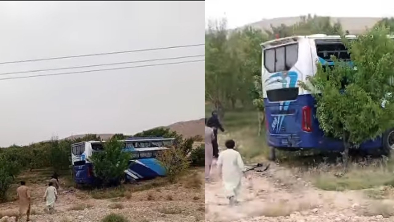 Passenger coach attacked near Kalat: Three killed, 7 injured in gunfire