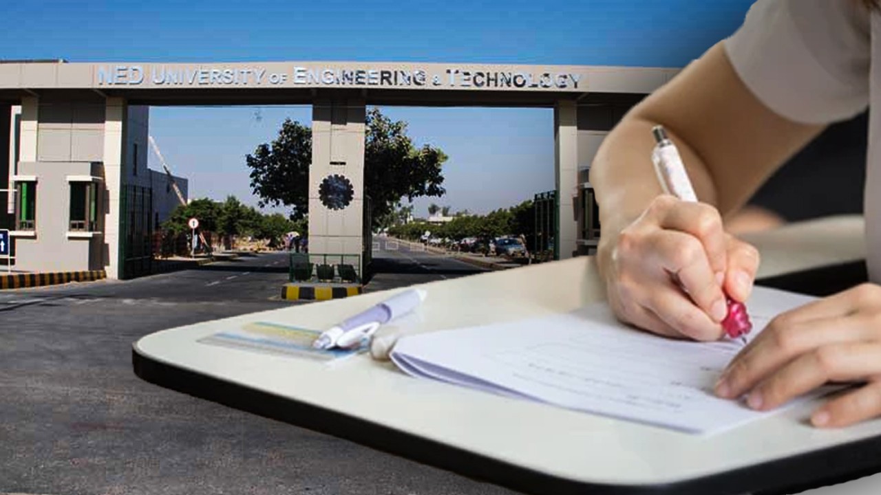 NED University entry test: Over 50% of candidates from Sindh boards fail