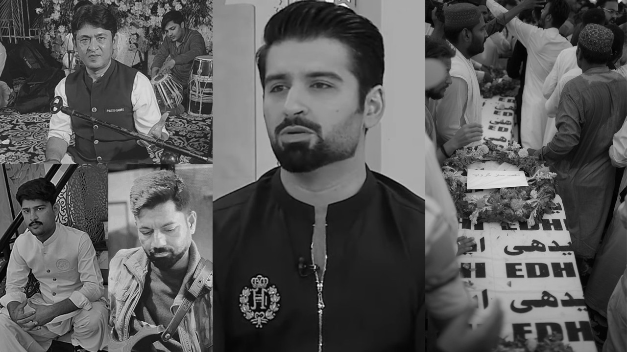 Muneeb Butt questions silence over killing of Sabri qawwals in Kalat attack