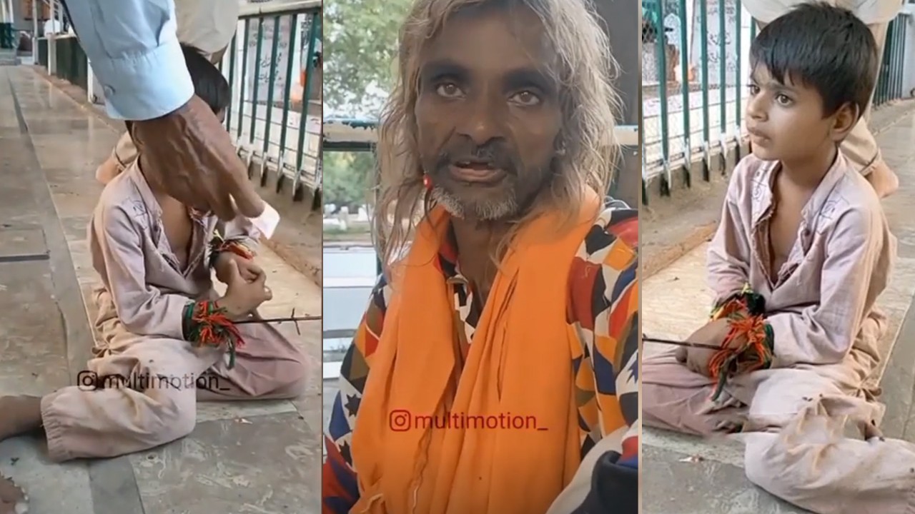 Punjab: Chained child beggar rescued after shocking video surfaces online