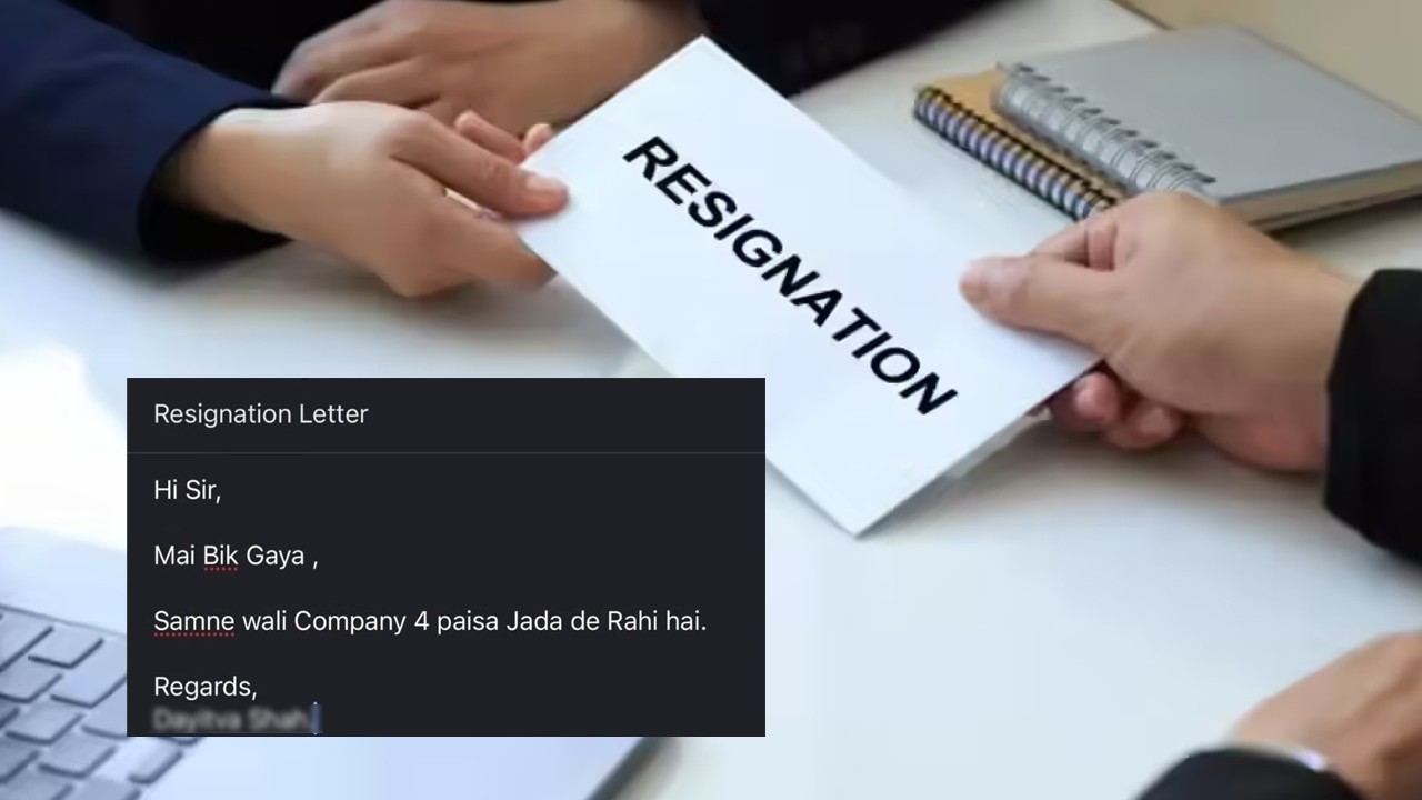 'Mai Bik Gaya': Candid resignation letter goes viral