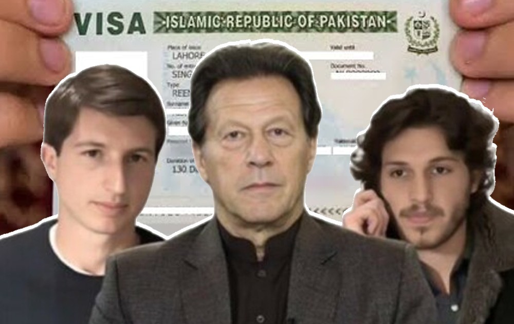 Imran Khan’s sons apply for visa to travel to Pakistan