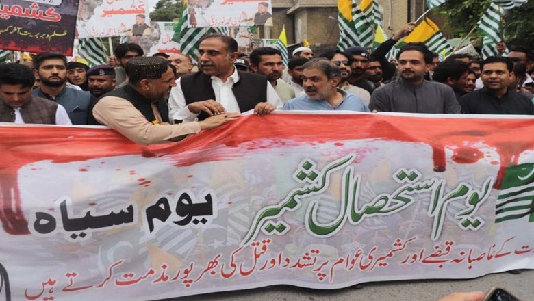 Kashmiris around the world mark black day against India’s revocation of Article 370