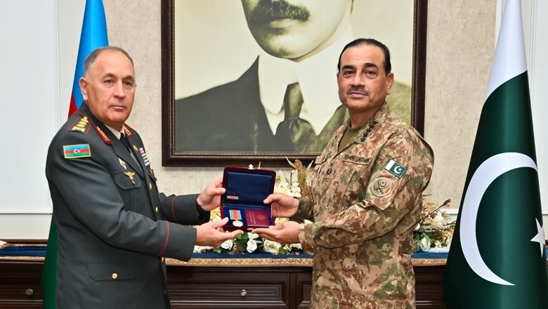 Field Marshal Asim Munir conferred Azerbaijan’s prestigious 'Patriotic War Medal'