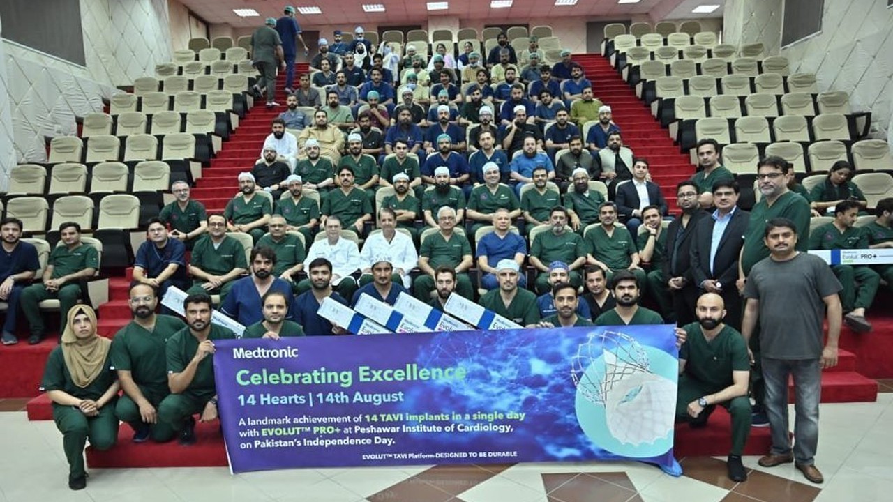 Peshawar Institute of Cardiology sets world record with 14 TAVI surgeries in a single day
