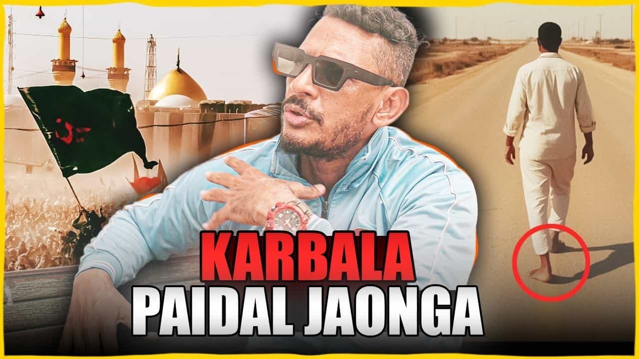 Karachi to Karbala by Barefoot