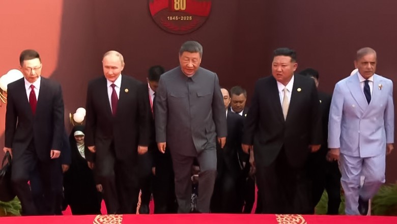 PM Shehbaz, Putin, Kim Jong-un attend China's largest military parade