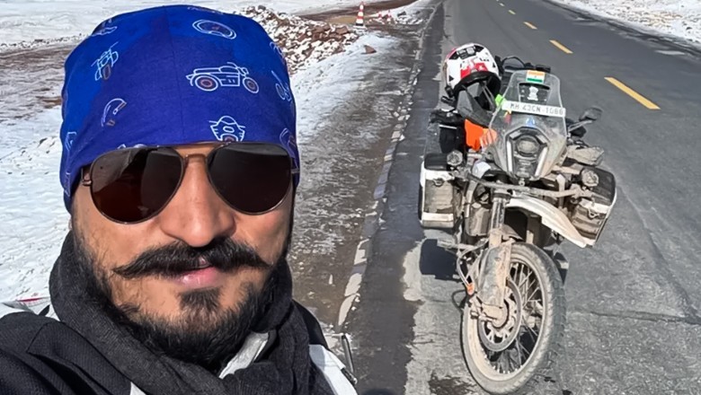 After touring 17 nations, biker’s adventure ends with motorcycle stolen in UK