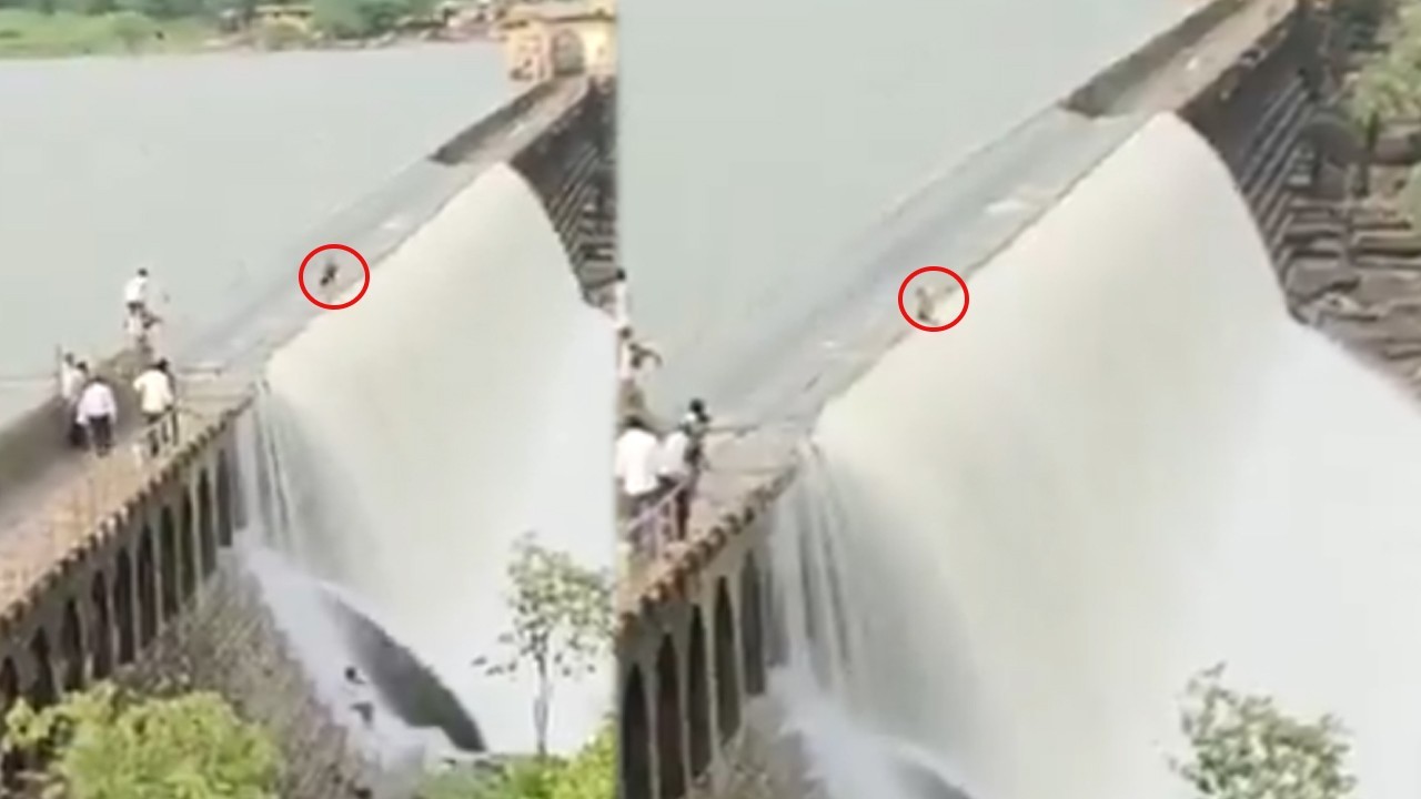 Man swept away while performing stunt at dam