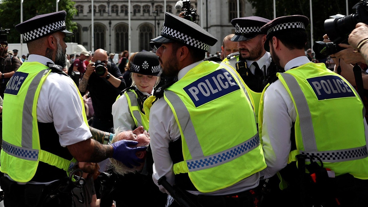 Six activists charged in UK over support for Palestine Action