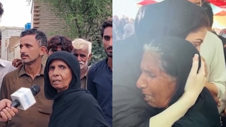 Flood-hit woman criticises Punjab CM Maryam Nawaz for lack of relief