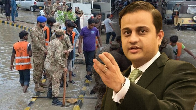 Karachi mayor seeks army’s help as floodwaters inundate city