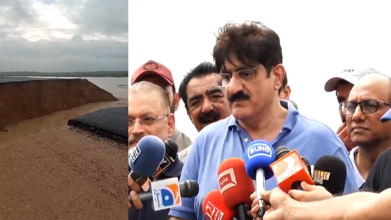 Sindh govt denies reports of cracks on Shahrah-e-Bhutto