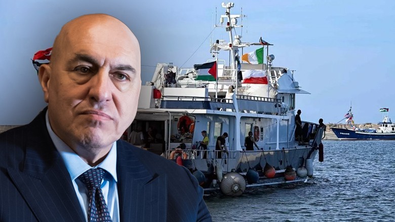 Italy sends second navy ship to escort Gaza aid flotilla