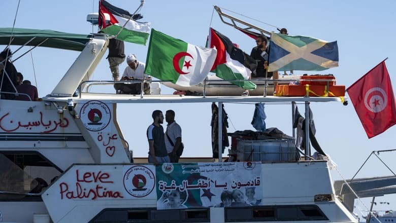 Israeli navy’s interception attempts fail as flotilla nears Gaza, organisers say