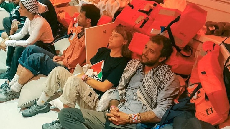 Israel says it will deport Sumud Flotilla activists after intercepting boats