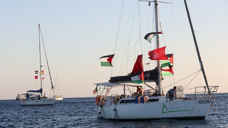 Why did activists launch a flotilla to Gaza?