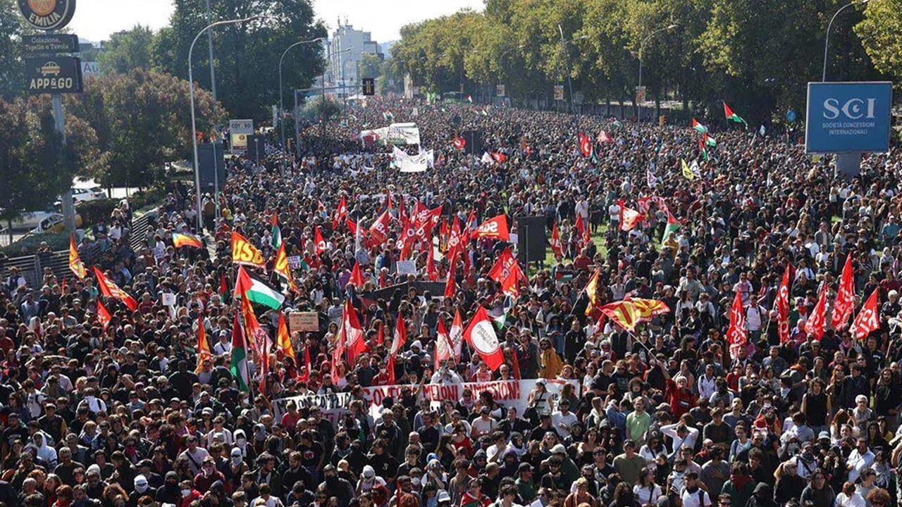 Italy sees mass protests as millions demand end to Gaza blockade
