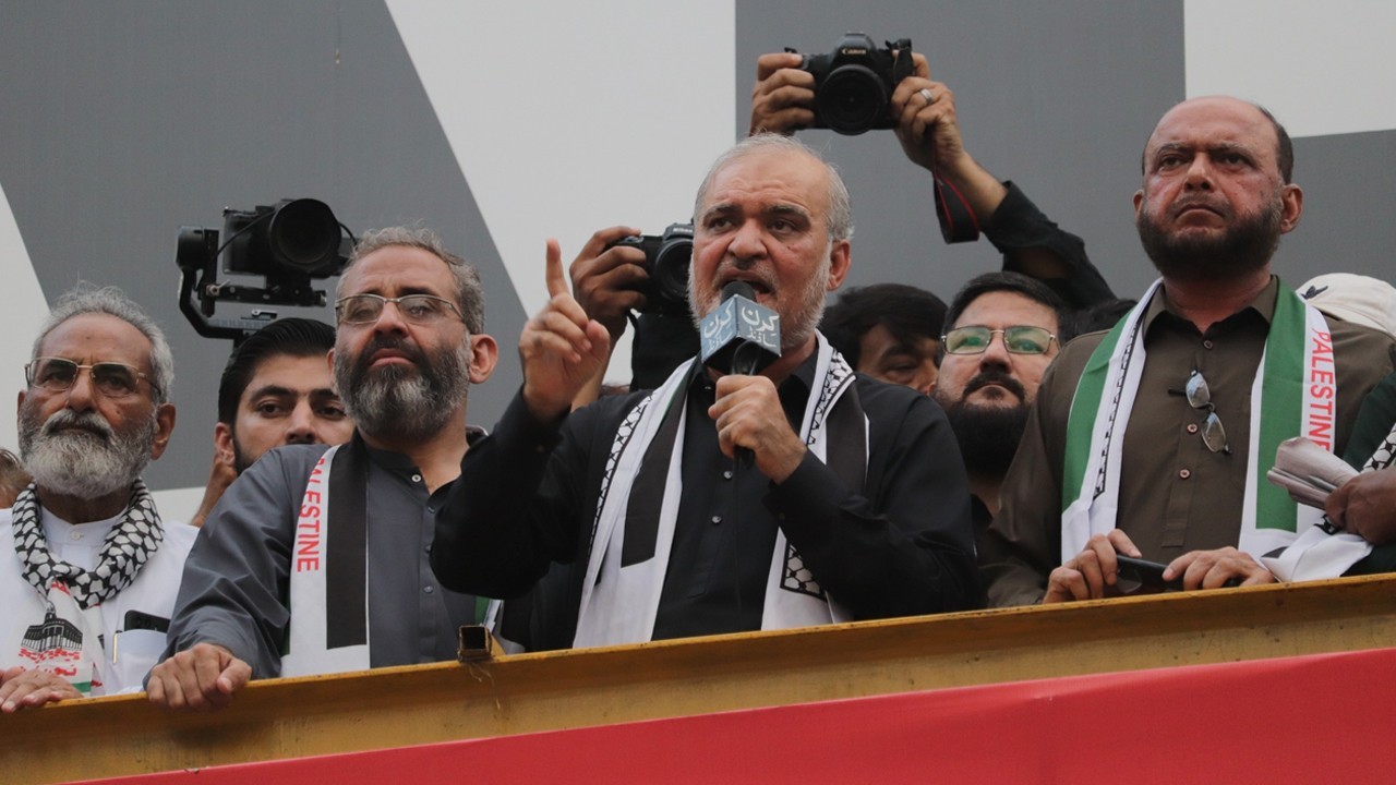 JI chief slams Muslim rulers’ silence on Gaza, urges Pakistan to recognize Hamas