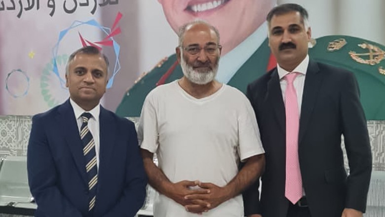 Mushtaq Ahmed released from Israeli prison, arrives safely in Jordan