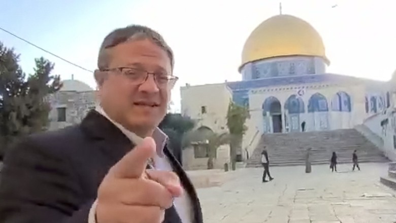 Far-right Israeli minister Ben-Gvir storms Al-Aqsa Mosque compound