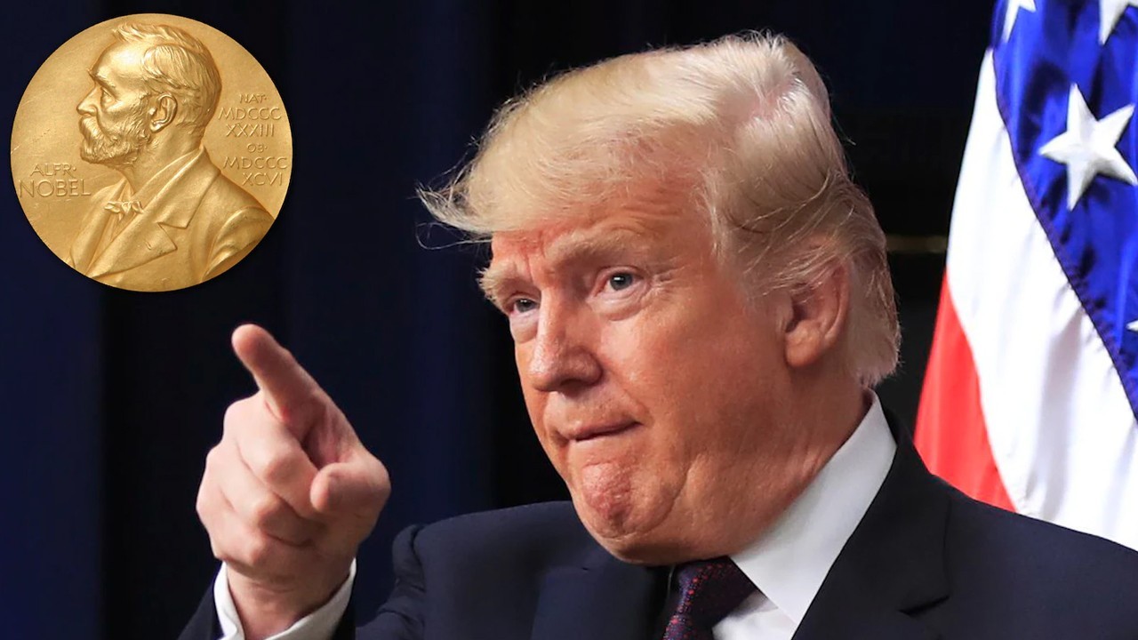 Donald Trump says not winning Nobel Peace Prize would be an "insult" to the US