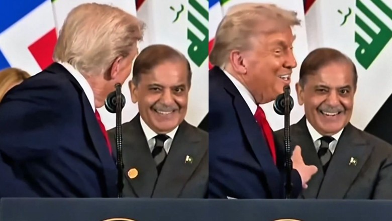 Internet flooded with reactions to PM Shehbaz and Trump's exchanges during peace summit