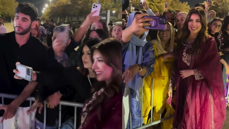 Mehwish Hayat responds to criticism over her attire at Hum Awards