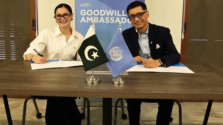 Hania Aamir takes on new role as UN Women Pakistan’s goodwill ambassador