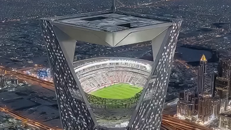 Saudi Arabia to build sky high stadium ahead of 2034 FIFA World Cup