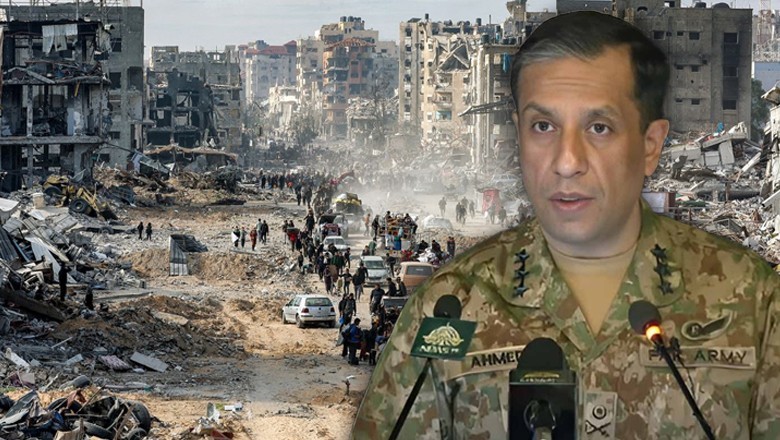 DG ISPR: Parliament and govt to decide on sending troops for Gaza peace force