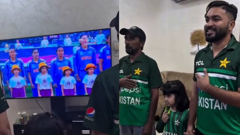 Pakistani man sings Indian national anthem in support of India’s women’s team