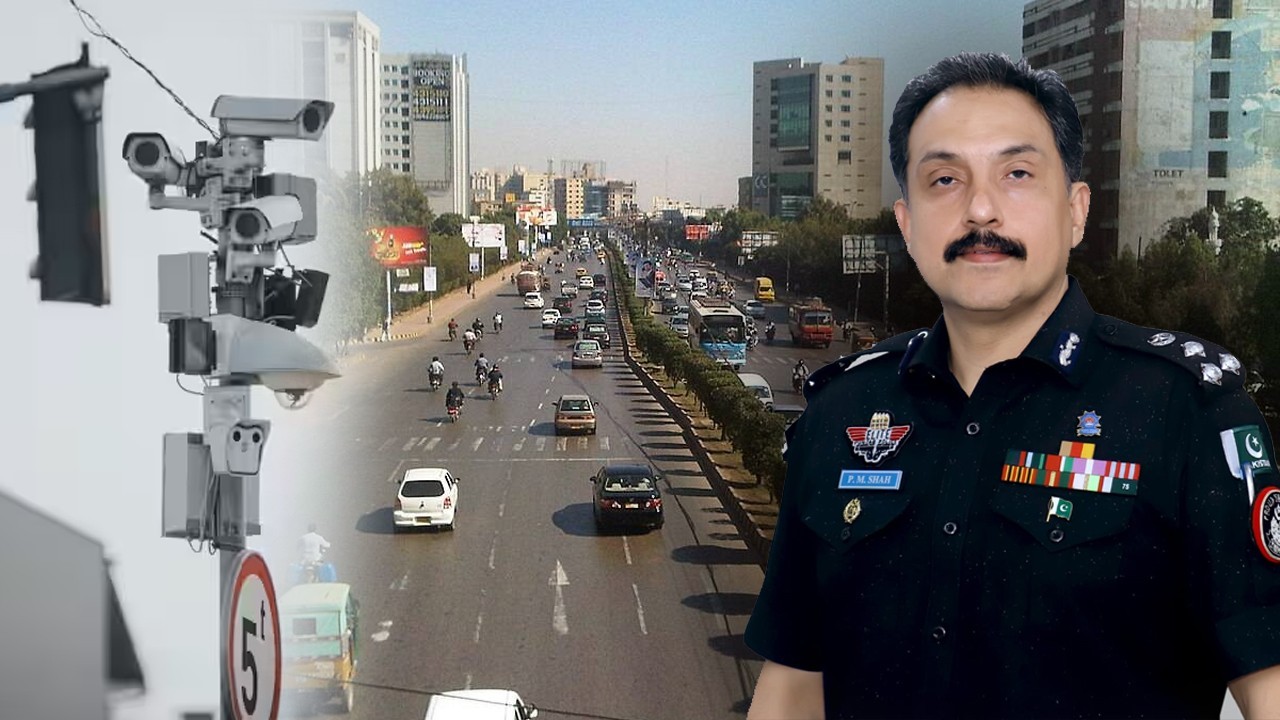 DIG Traffic: Driving on Shahrah-e-Faisal to feel like walking on 'Pul-e-Sirat' after installation of cameras