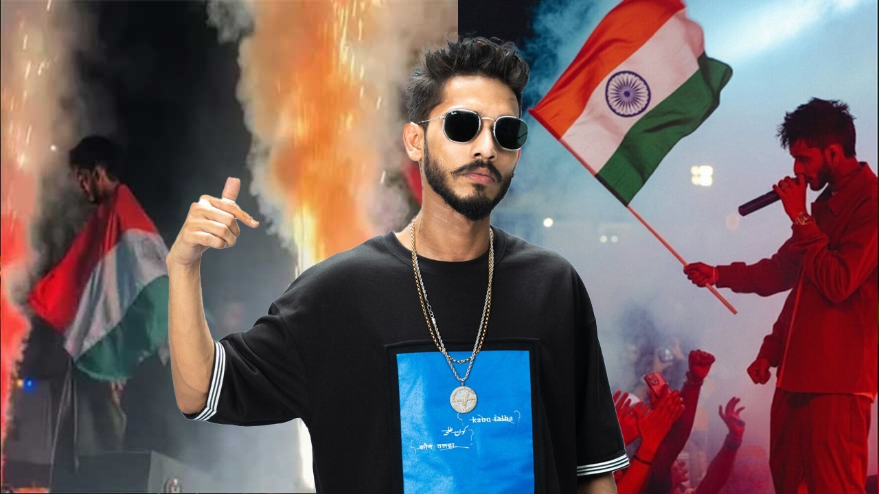 Talha Anjum responds to backlash over raising Indian flag at Nepal concert